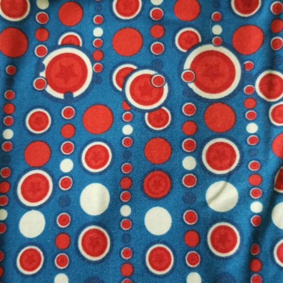 LuLaRoe 4th of July OS Leggings Set - Picture 2 of 3